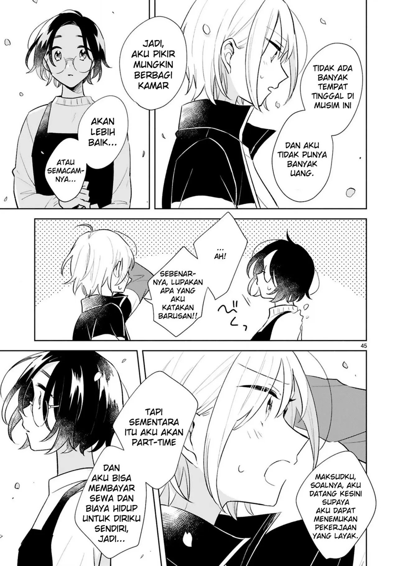 Haru to Midori Chapter 15 End